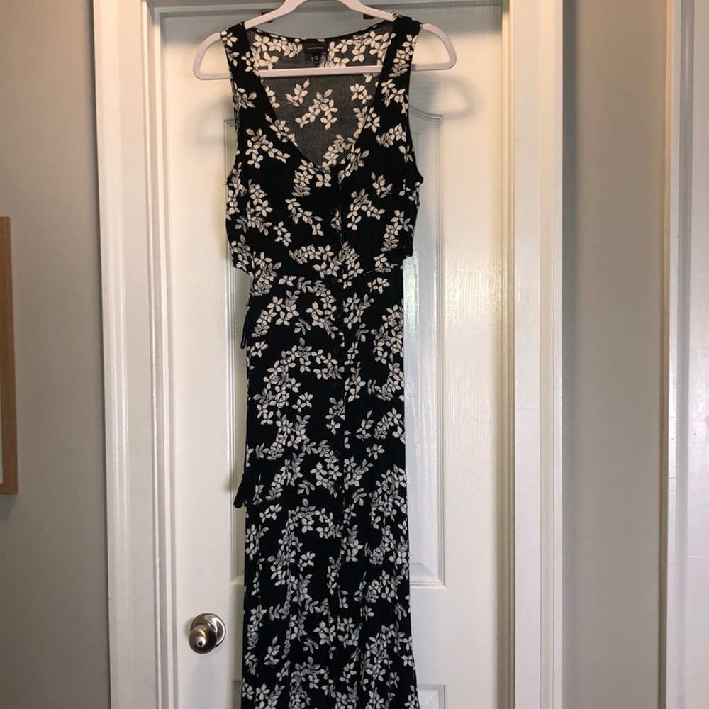 Who What Wear CutOut Midi Dress